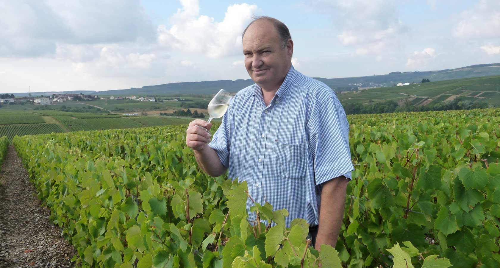 Gilles Mansard Champagne maker Achille Princier